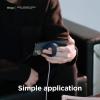 imageelago Grip Stand Compatible with MagSafe Charger Phone Holder Compatible with iPhone 1615141312 Series Designed for Nightstand Mode Charging Cable Not Included Lovely PinkBlue