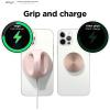 imageelago Grip Stand Compatible with MagSafe Charger Phone Holder Compatible with iPhone 1615141312 Series Designed for Nightstand Mode Charging Cable Not Included Lovely PinkLovely Pink