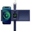 imageelago Charging Tray Duo Compatible with MagSafe Charger and Compatible with Apple Watch Charger Compatible with iPhone 1615141312 AirPods Wireless Case BlackCharging Cable Not IncludedJean Indigo