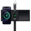 imageelago Charging Tray Duo Compatible with MagSafe Charger and Compatible with Apple Watch Charger Compatible with iPhone 1615141312 AirPods Wireless Case BlackCharging Cable Not IncludedBlack