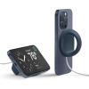 imageelago Grip Stand Compatible with MagSafe Charger Phone Holder Compatible with iPhone 1615141312 Series Designed for Nightstand Mode Charging Cable Not Included Lovely PinkBlue