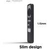 imageelago R2 Slim Case Compatible with 2022 Apple TV 4K HD Siri Remote 3rd Generation Compatible with 2021 Apple TV Siri Remote 2nd  Slim Light ScratchFree Full Access to All Functions RedBlack