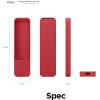 imageelago R2 Slim Case Compatible with 2022 Apple TV 4K HD Siri Remote 3rd Generation Compatible with 2021 Apple TV Siri Remote 2nd  Slim Light ScratchFree Full Access to All Functions RedRed