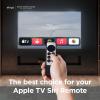 imageelago R2 Slim Case Compatible with 2022 Apple TV 4K HD Siri Remote 3rd Generation Compatible with 2021 Apple TV Siri Remote 2nd  Slim Light ScratchFree Full Access to All Functions RedNightglow Blue