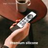 imageelago R3 Protective Case Compatible with 2022 Apple TV Siri Remote 3rd Generation Compatible with 2021 Apple TV Siri Remote 2nd Gen  Lanyard Great Grip Shock Absorption Drop Protection RedBlack