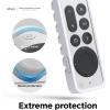 imageelago R3 Protective Case Compatible with 2022 Apple TV Siri Remote 3rd Generation Compatible with 2021 Apple TV Siri Remote 2nd Gen  Lanyard Great Grip Shock Absorption Drop Protection RedNightglow Blue