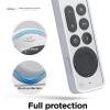imageelago R4 Retro Case Compatible with 2022 Apple TV 4K Siri Remote 3rd Generation Compatible with 2021 Apple TV Siri Remote 2nd Gen  Classic Controller Design NonFunctional Lanyard BlackNightglow Blue