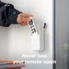 imageelago Universal Remote Holder Mount Compatible with Apple TV and All Other Control Devices  Adhesive Tape or Screw Mounting Options Available Wired Charging Small 3rd ampamp 2nd Gen WhiteWhite