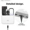 imageelago Universal Remote Holder Mount Compatible with Apple TV and All Other Control Devices  Adhesive Tape or Screw Mounting Options Available Wired Charging Small 3rd ampamp 2nd Gen WhiteWhite