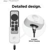imageelago Universal Remote Holder Mount Compatible with Apple TV and All Other Control Devices  Adhesive Tape or Screw Mounting Options Available Wired Charging Small 3rd ampamp 2nd Gen WhiteWhite