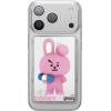 image:imageelago  BT21 Magnetic Clear Card Pocket Compatible with MagSafe for iPhone  Secore Phone Wallet Protection Official Merchandise CHIMMYCOOKY