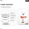 image:imageelago  BT21 Magnetic Clear Card Pocket Compatible with MagSafe for iPhone  Secore Phone Wallet Protection Official Merchandise CHIMMYKOYA