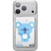 image:imageelago  BT21 Magnetic Clear Card Pocket Compatible with MagSafe for iPhone  Secore Phone Wallet Protection Official Merchandise CHIMMYKOYA