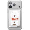 image:imageelago  BT21 Magnetic Clear Card Pocket Compatible with MagSafe for iPhone  Secore Phone Wallet Protection Official Merchandise CHIMMYRJ