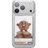 image:imageelago  BT21 Magnetic Clear Card Pocket Compatible with MagSafe for iPhone  Secore Phone Wallet Protection Official Merchandise CHIMMYSHOOKY