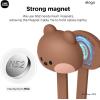 image:imageelago  LINE Friends Magnetic Cable Ties Premium Silicone Cord Organizer Reusable Magnetic Cable Organizer Official Merchandise ChoniniBnini