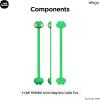image:imageelago  LINE Friends Magnetic Cable Ties Premium Silicone Cord Organizer Reusable Magnetic Cable Organizer Official Merchandise ChoniniLenini