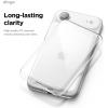 image:imageelago Hybrid Clear Case Compatible with MagSafe Battery Pack for iPhone Air  PC  TPU Hybrid Technology AntiYellowing Crystal Clear Shockproof Cover Protective Case Transparent