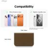 image:imageelago Magnetic Vegan Leather Wallet Card Holder 4Cards Compatible with MagSafe for iPhone Series  Secure Phone Wallet Scratch and Damage Protection Light GreyTaupe