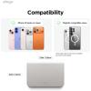 image:imageelago Magnetic Vegan Leather Wallet Card Holder 4Cards Compatible with MagSafe for iPhone Series  Secure Phone Wallet Scratch and Damage Protection Light GreyLight Grey