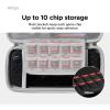 image:imageelago Ripstop Carrying Case for Nintendo Switch 2 Case 2025 Slim Design Pockets for Controller amp Accessories Portable Travel Pouch Protective Hard Shell with 10 Game Card Slots