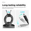 image:imageelago USB 90 Degree C to C Cable Charger Compatible with iPhone iPads and MacBooks and All Type C Device  2M Cable BlackBlack