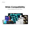 image:imageelago USB 90 Degree C to C Cable Charger Compatible with iPhone iPads and MacBooks and All Type C Device  2M Cable BlackBlack
