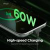 image:imageelago USB 90 Degree C to C Cable Charger Compatible with iPhone iPads and MacBooks and All Type C Device  2M Cable BlackBlack