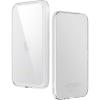 image:imageelago Hybrid Clear Case Compatible with MagSafe Battery Pack for iPhone Air  PC  TPU Hybrid Technology AntiYellowing Crystal Clear Shockproof Cover Protective Case Transparent