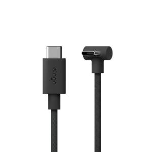 image:imageelago USB 90 Degree C to C Cable Charger Compatible with iPhone iPads and MacBooks and All Type C Device  2M Cable BlackBlack