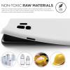 image:imageelago Origin Series Galaxy S9 Case  Minimalistic Design Slim Fit Scratch Resistant Protective Cover for Galaxy S9 Device Fitting Tested White
