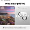 image:imageelago 2 Pack Tempered Glass Camera Lens Protector Compatible with iPhone 1515 Plus  9H Surface Hardness AntiFingerprint ShatterProof Scratch Protection Crystal Clear Clarity BubbleFree