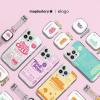 image:imageelago l MapleStory collection Case Compatible with Apple AirPods Pro Durable TPU Material Reduced Yellowing Clear Protection Supports Wireless Charging Official Merchandise MapleStory Pinkbean