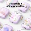 image:imageelago Clear Airpods Case with Keychain Designed for Apple Airpods 1 amp 2 Lovely PinkLavender