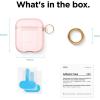 image:imageelago Clear Airpods Case with Keychain Designed for Apple Airpods 1 amp 2 Lovely PinkLovely Pink