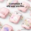 image:imageelago Clear Airpods Case with Keychain Designed for Apple Airpods 1 amp 2 Lovely PinkLovely Pink