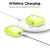 image:imageelago Clear Airpods Case with Keychain Designed for Apple Airpods 1 amp 2 Lovely PinkNeon Yellow