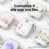 image:imageelago Clear Airpods Case with Keychain Designed for Apple Airpods 1 amp 2 Lovely PinkTransparent