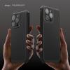 image:imageelago Compatible with iPhone 15 Pro Case Compatible with MagSafe Armor Case US Military Grade Drop Protection Carbon Fiber Texture Tough Rugged Design Shockproof Bumper Cover 61 inch Black
