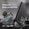 image:imageelago Compatible with iPhone 15 Pro Case Compatible with MagSafe Armor Case US Military Grade Drop Protection Carbon Fiber Texture Tough Rugged Design Shockproof Bumper Cover 61 inch Black