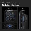 image:imageelago Compatible with iPhone 15 Pro Case Compatible with MagSafe Armor Case US Military Grade Drop Protection Carbon Fiber Texture Tough Rugged Design Shockproof Bumper Cover 61 inch Black