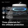 image:imageelago Compatible with iPhone 15 Pro Case Compatible with MagSafe Armor Case US Military Grade Drop Protection Carbon Fiber Texture Tough Rugged Design Shockproof Bumper Cover 61 inch Black