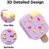 image:imageelago Ice Cream AirPods Case with Keychain Designed for Apple AirPods 1 amp 2 Shockproof Protective Skin Cute Accessories for Girls Kids Boys US Patent Registered MintBlueberry