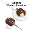 image:imageelago Ice Cream AirPods Case with Keychain Designed for Apple AirPods 1 amp 2 Shockproof Protective Skin Cute Accessories for Girls Kids Boys US Patent Registered MintChocolate