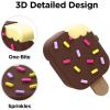 image:imageelago Ice Cream AirPods Case with Keychain Designed for Apple AirPods 1 amp 2 Shockproof Protective Skin Cute Accessories for Girls Kids Boys US Patent Registered MintChocolate