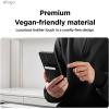 image:imageelago Magnetic Wallet for Samsung Galaxy S26 Ultra Plus Edge Z Fold 7 amp S25 Series  Durable Vegan Leather Compatible with MagSafe  3 Cards Secure Phone Card Holder BlackBlack