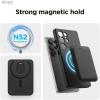 image:imageelago Magnetic Wallet for Samsung Galaxy S26 Ultra Plus Edge Z Fold 7 amp S25 Series  Durable Vegan Leather Compatible with MagSafe  3 Cards Secure Phone Card Holder BlackBlack