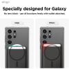 image:imageelago Magnetic Wallet for Samsung Galaxy S26 Ultra Plus Edge Z Fold 7 amp S25 Series  Durable Vegan Leather Compatible with MagSafe  3 Cards Secure Phone Card Holder BlackBlack