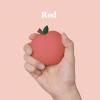 image:imageelago Peach Cover Compatible with Apple AirPods Case 3D Cute Design Case Cover with Keychain Peach US Patent RegisteredRed