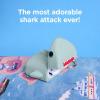 image:imageelago Shark Case Cover Compatible with Apple AirPods Case  Cute 3D Design Cover with Keychain for Apple AirPods 2 1 Baby MintBaby Mint